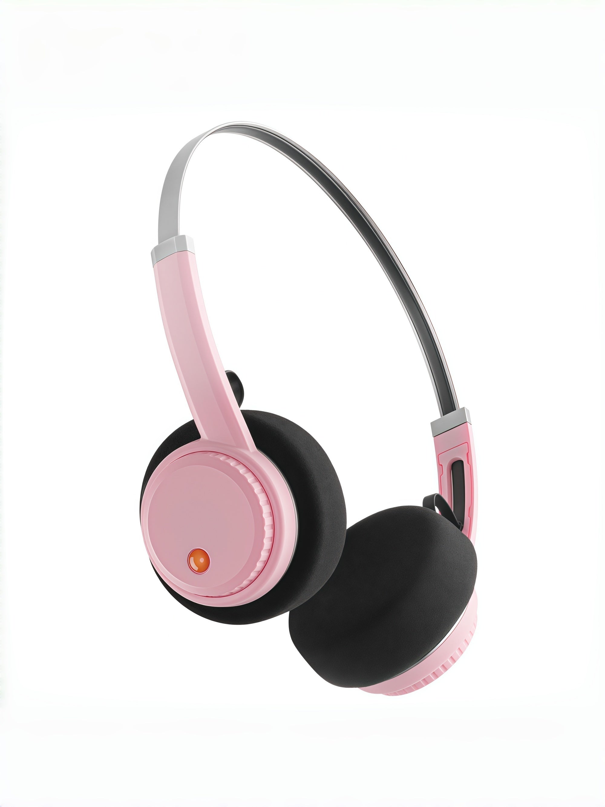 Retro Transparent Metal Headband Bluetooth Headphones