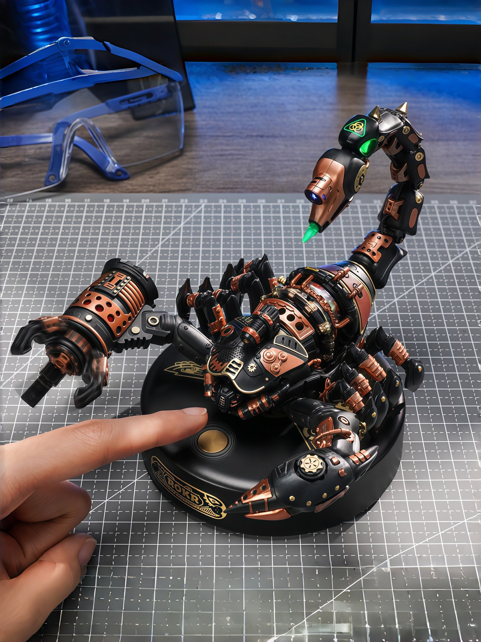 Heavy Equipment “Battlefield Scorpion” 3D Mech Puzzle