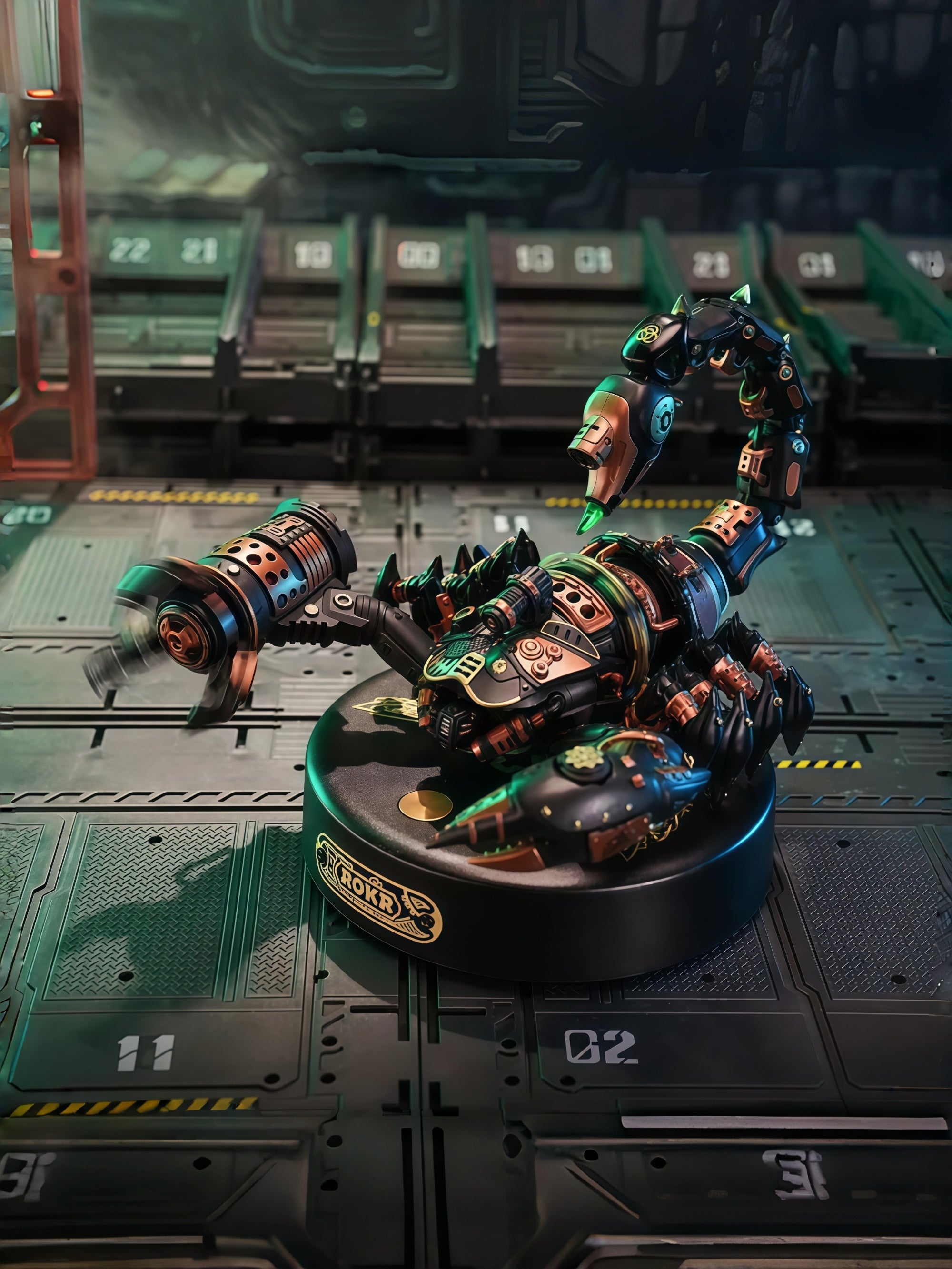 Heavy Equipment “Battlefield Scorpion” 3D Mech Puzzle