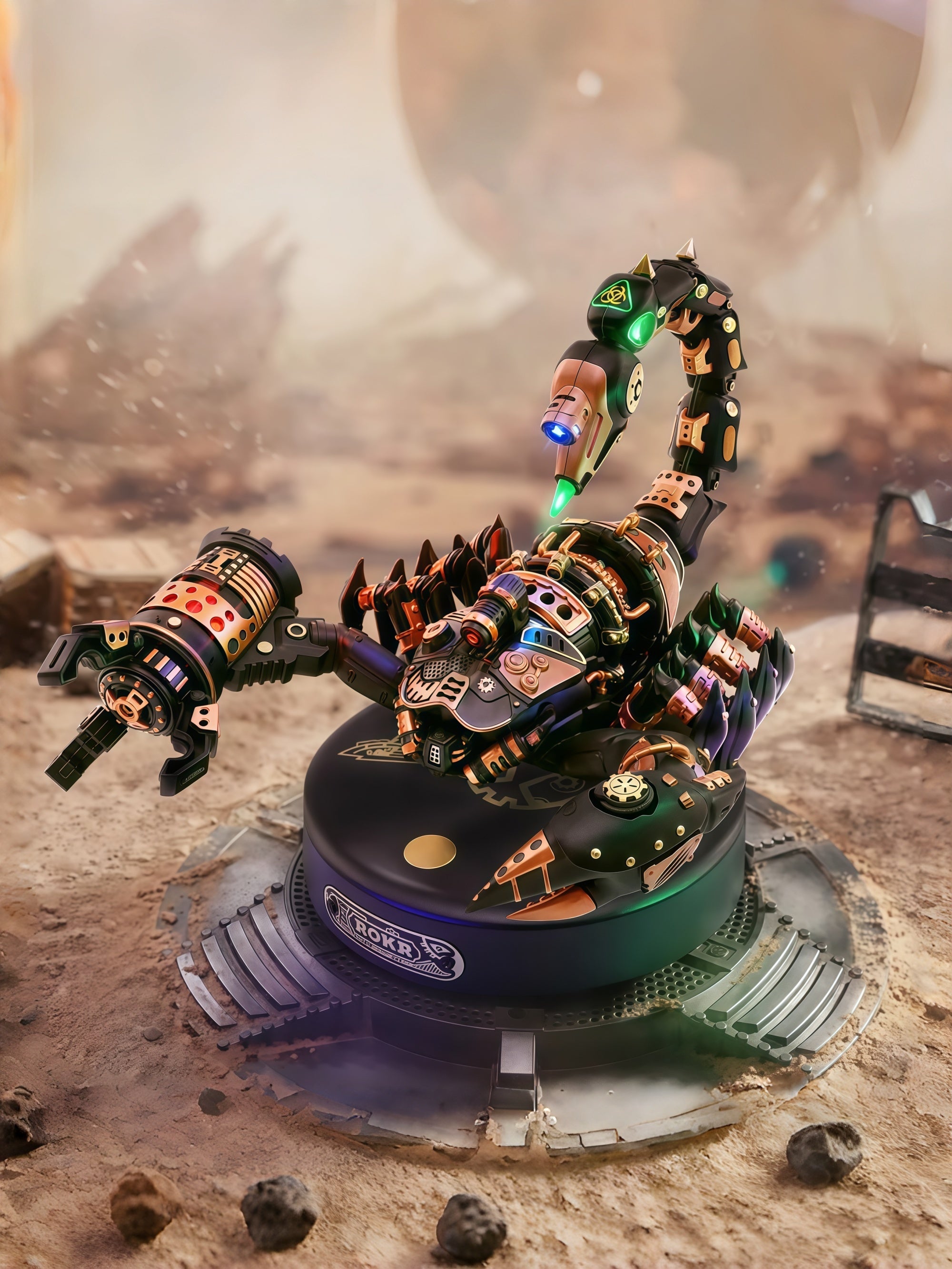 Heavy Equipment “Battlefield Scorpion” 3D Mech Puzzle