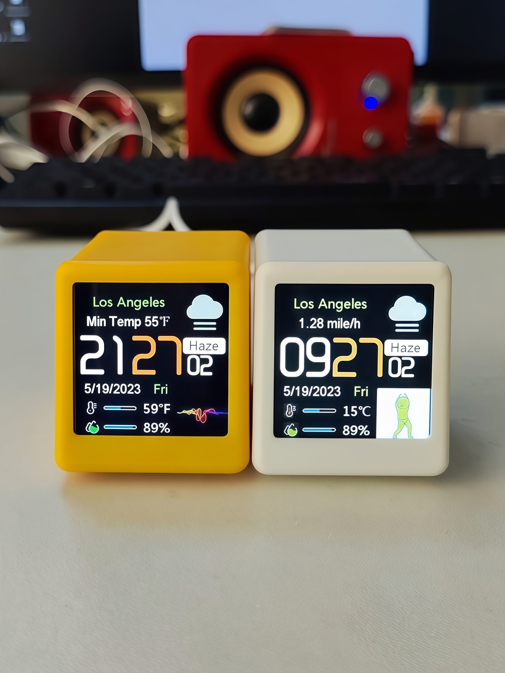 Smart Wi-Fi Weather Clock