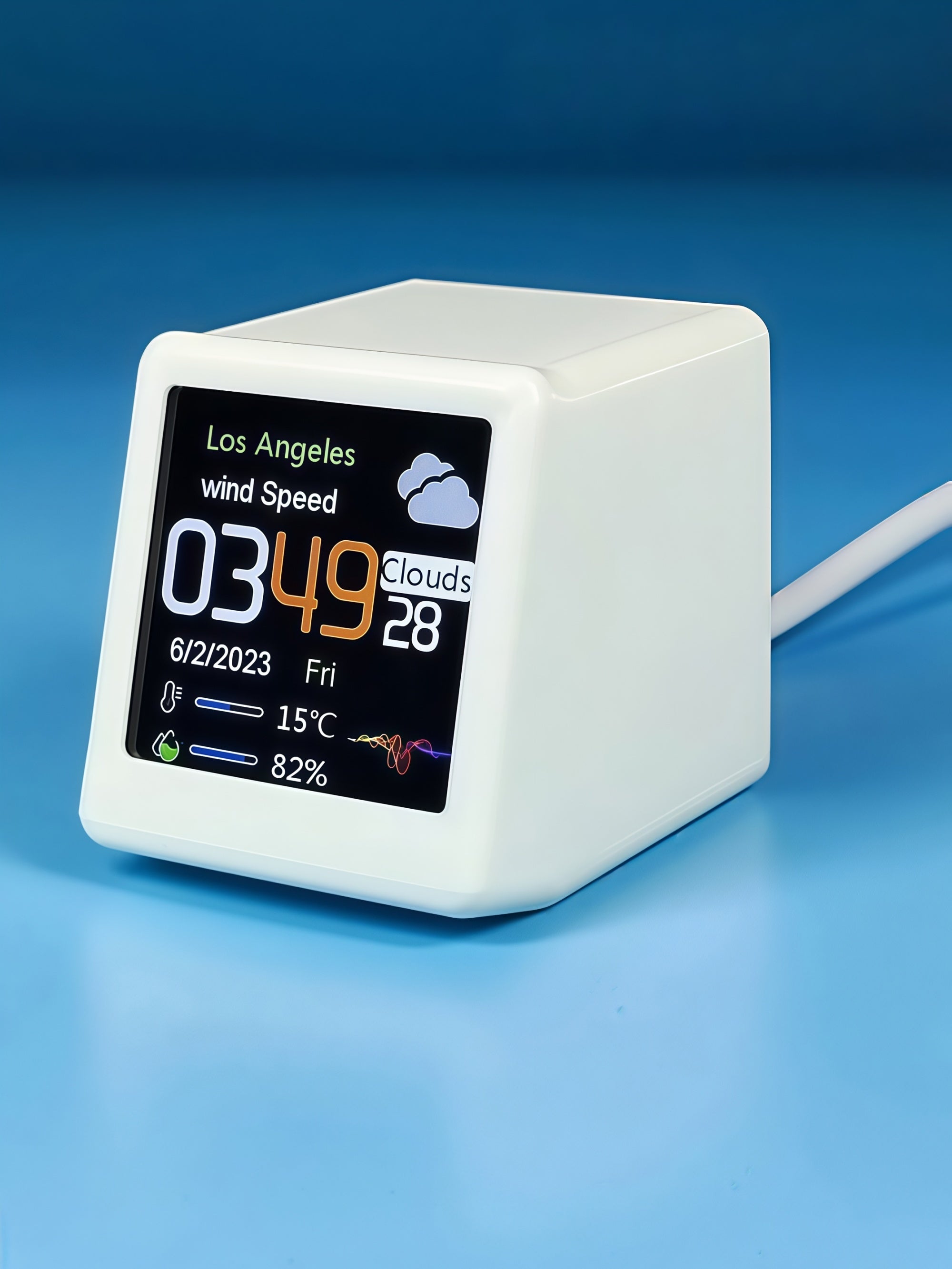 Smart Wi-Fi Weather Clock