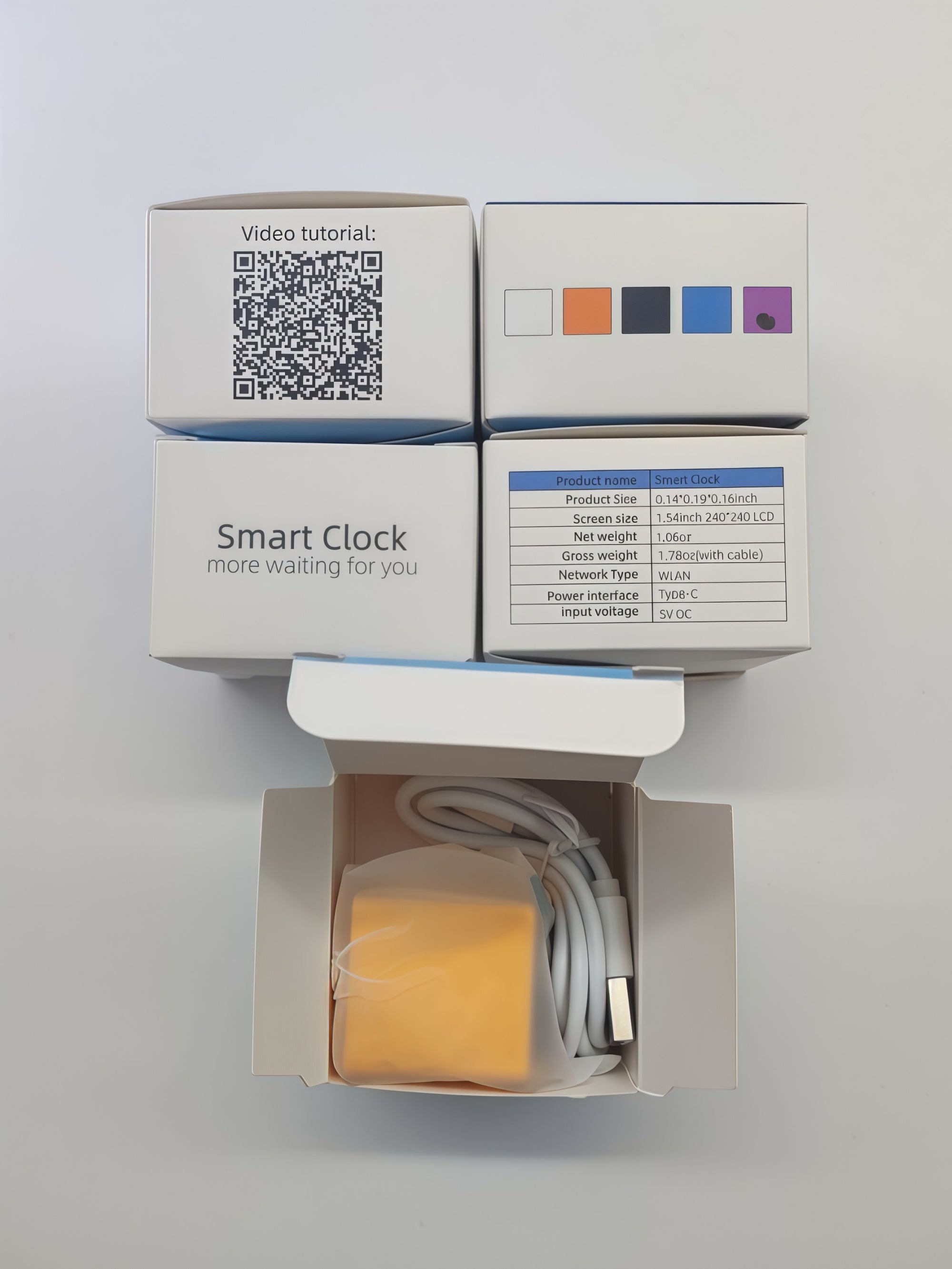 Smart Wi-Fi Weather Clock