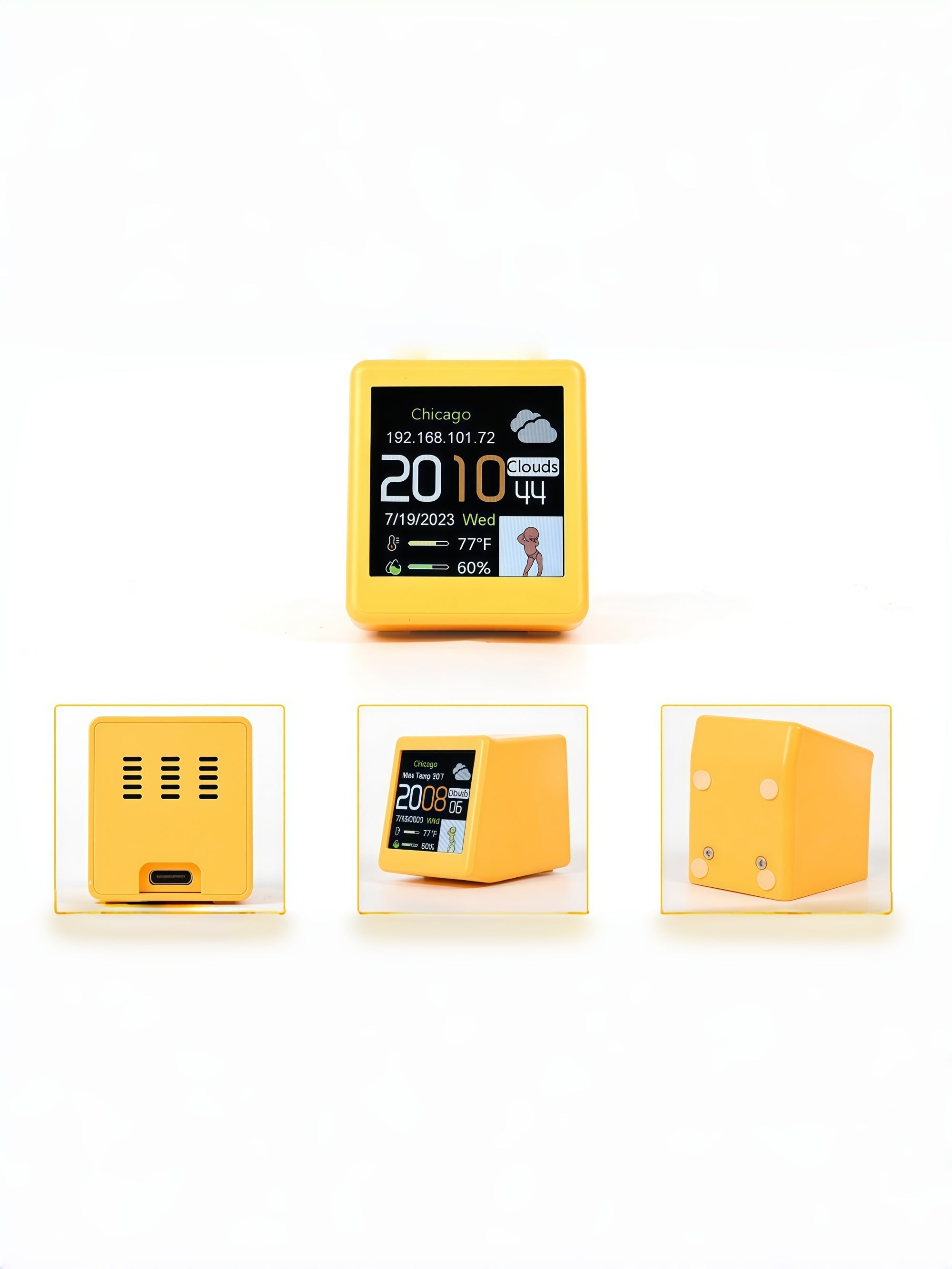 Smart Wi-Fi Weather Clock