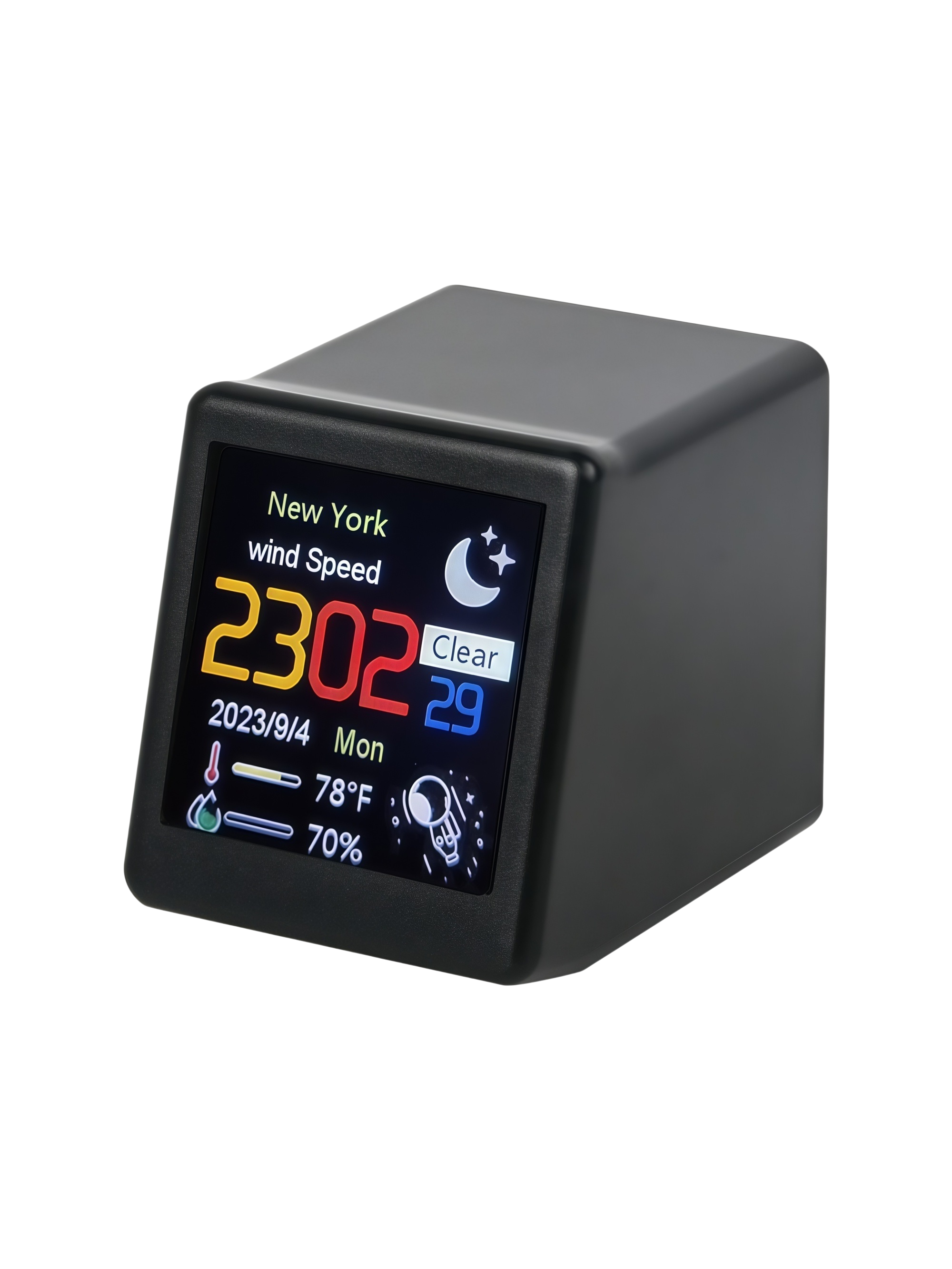 Smart Wi-Fi Weather Clock