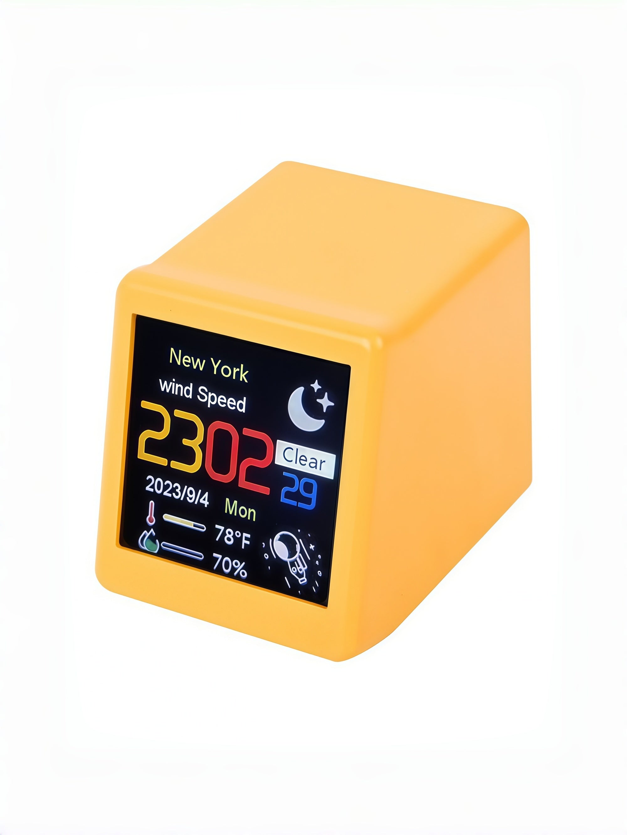 Smart Wi-Fi Weather Clock