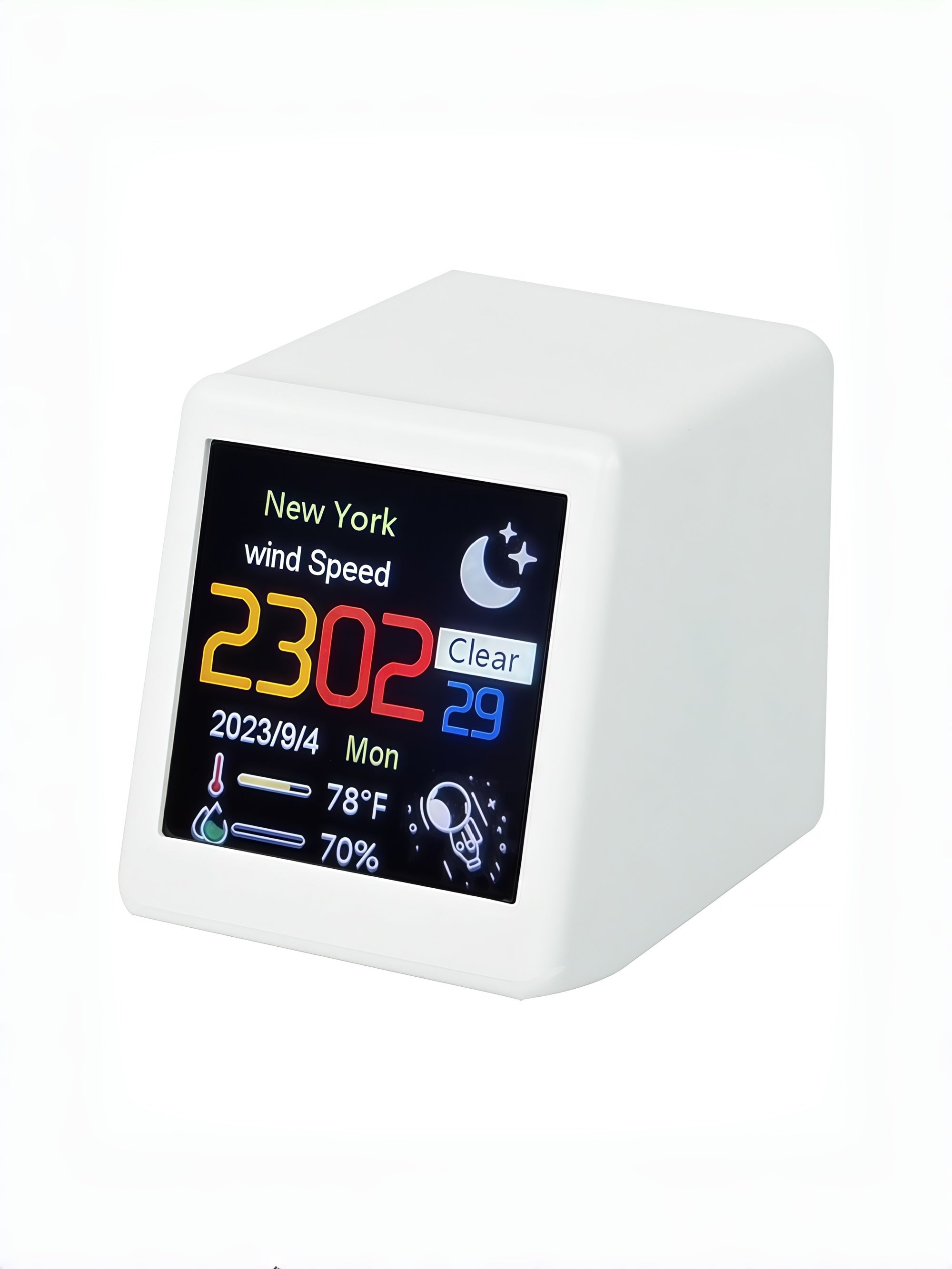Smart Wi-Fi Weather Clock