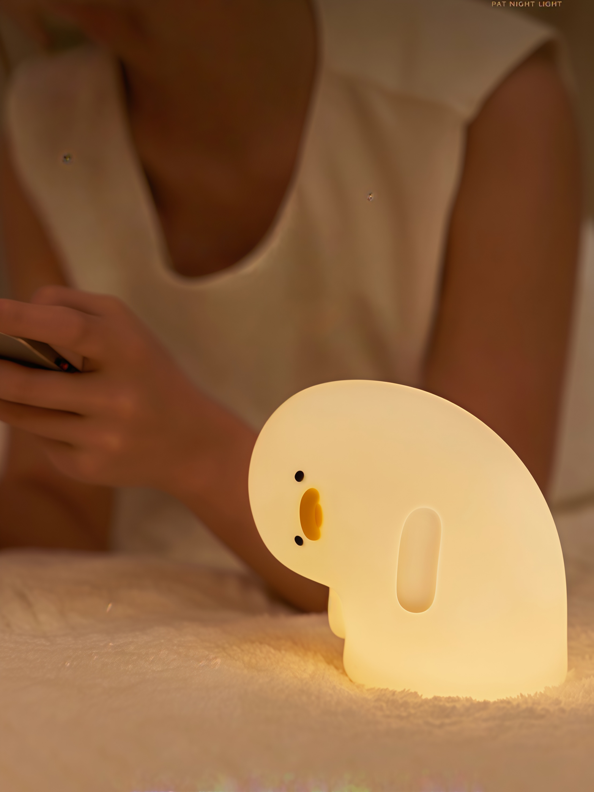Tilt-Neck Duck Night Light