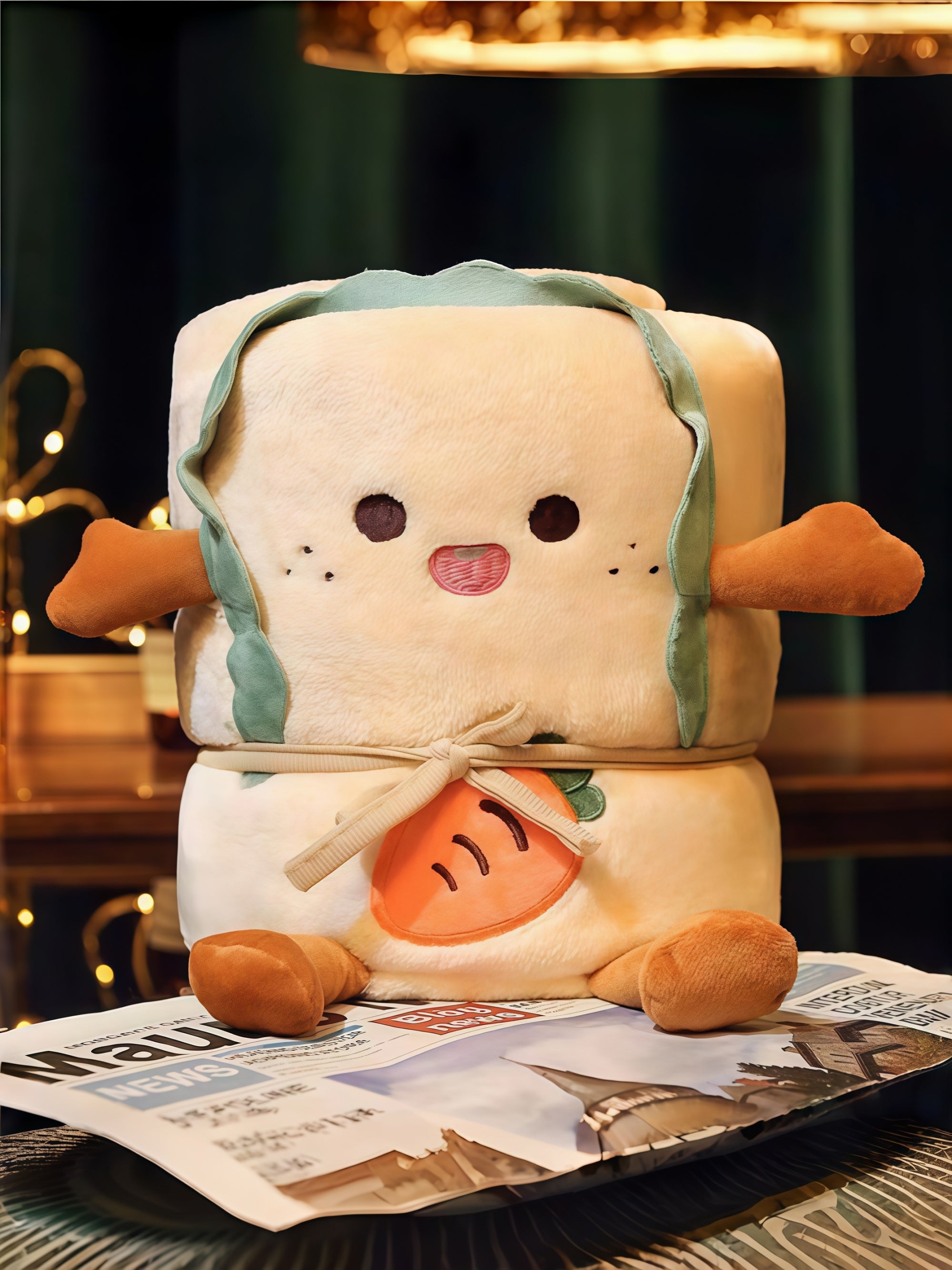 Toast Flannel Blanket