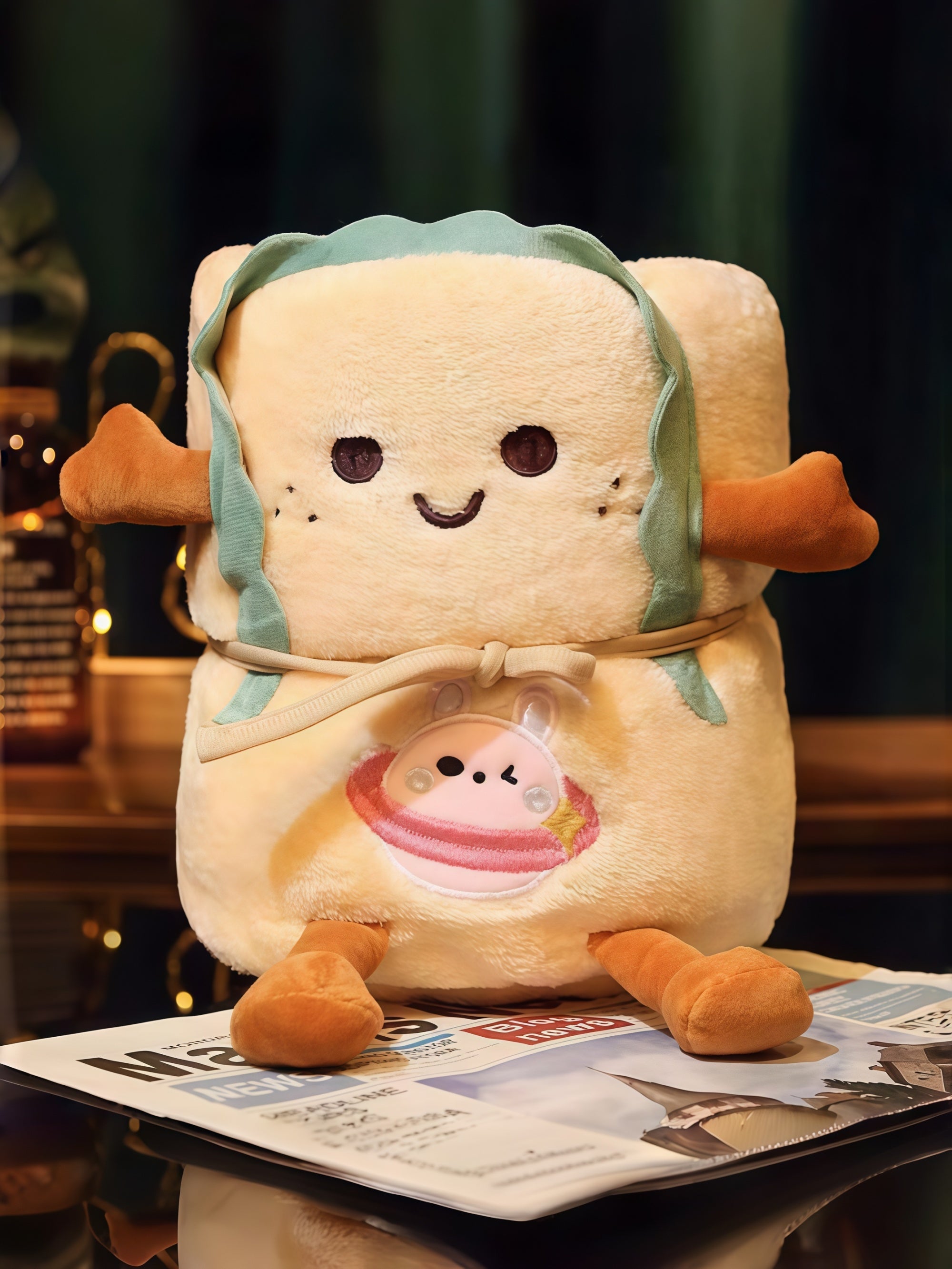 Toast Flannel Blanket