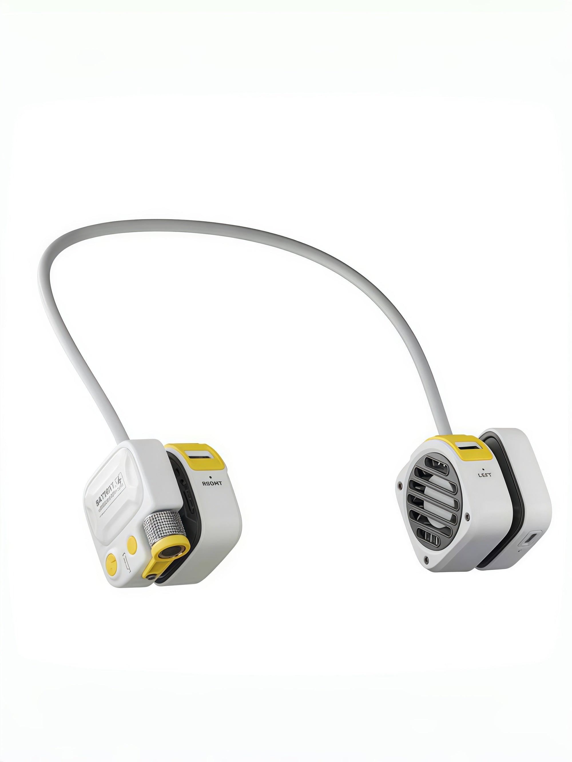 Wearable Neck Fan with Flashlight